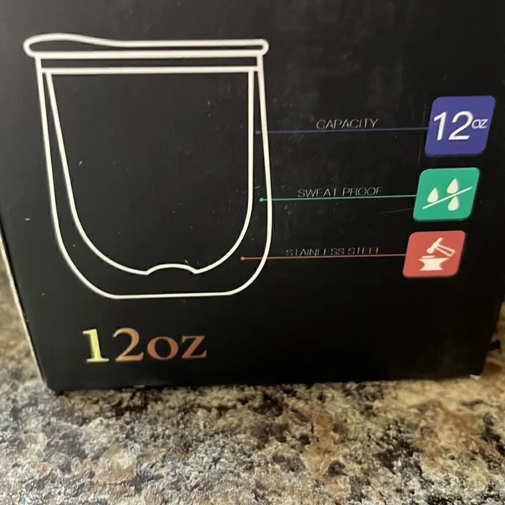 New in Box 12 oz Wine Tumbler